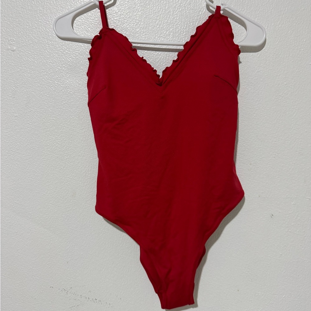H&M Red Women's One Piece Swimsuit
